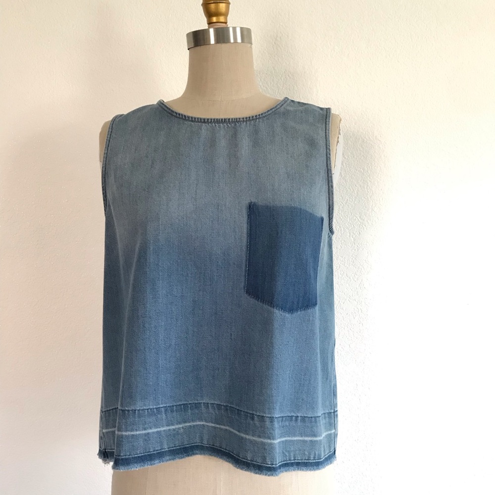 Chelsea & violet M Indio Wash open back top size M